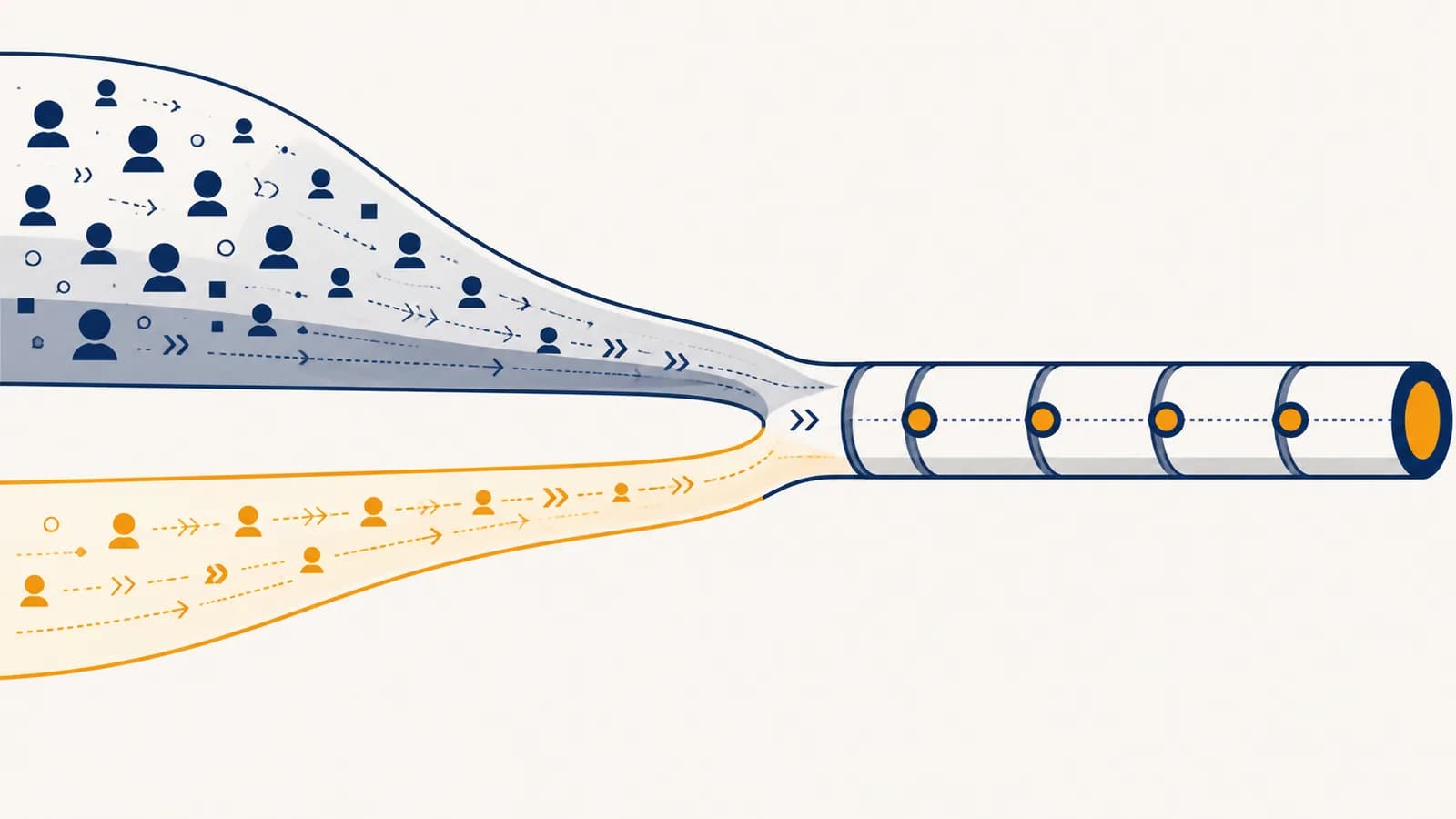 An illustration shows demand generation and lead generation as two marked lanes feeding into one sales pipeline.