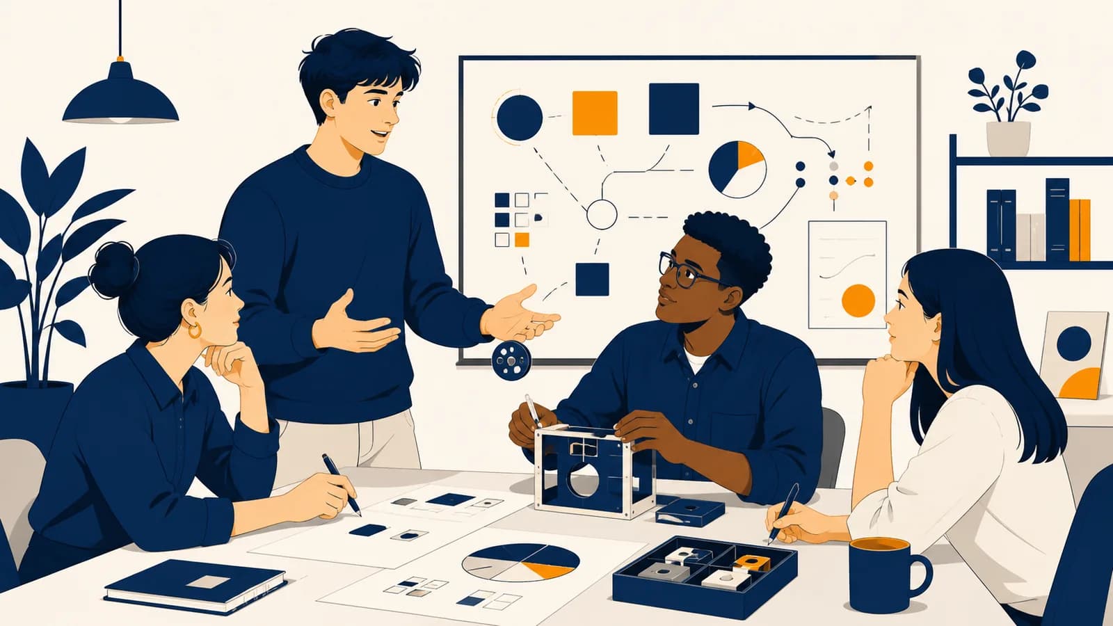 A high school graduate demonstrates communication, teamwork, planning, and problem-solving skills in an entry-level workplace.